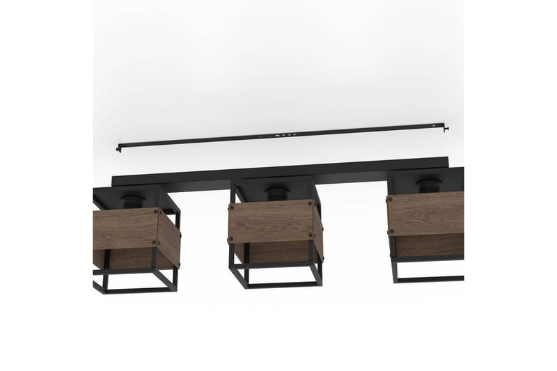 Kattovalaisin Eglo Evesham - Musta/Ruskea - Valaistus - Sisävalaistus & lamput - Erikoisvalaisin - Tiffanylamppu