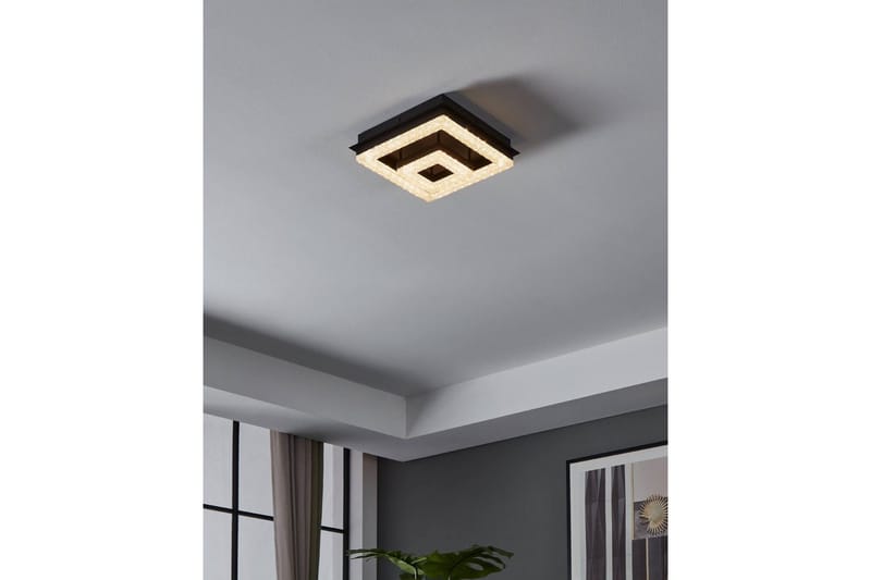 Kattovalaisin Eglo Fradelo 1 240x240 mm - Musta/Harmaa - Valaistus - Sisävalaistus & lamput - Erikoisvalaisin - Riisipaperivalaisin