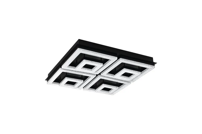 Kattovalaisin Eglo Fradelo 1 520x520 mm, Musta