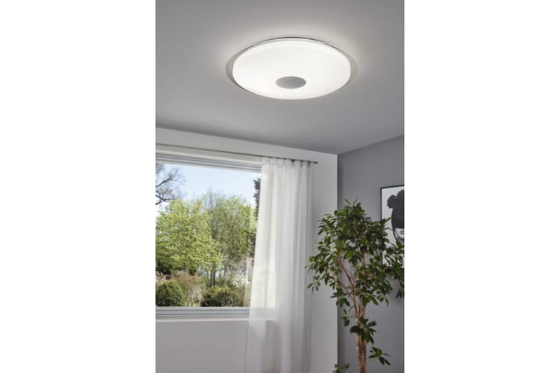 Kattovalaisin Eglo Lanciano - Valkoinen/Hopea - Valaistus - Sisävalaistus & lamput - Erikoisvalaisin - Riisipaperivalaisin