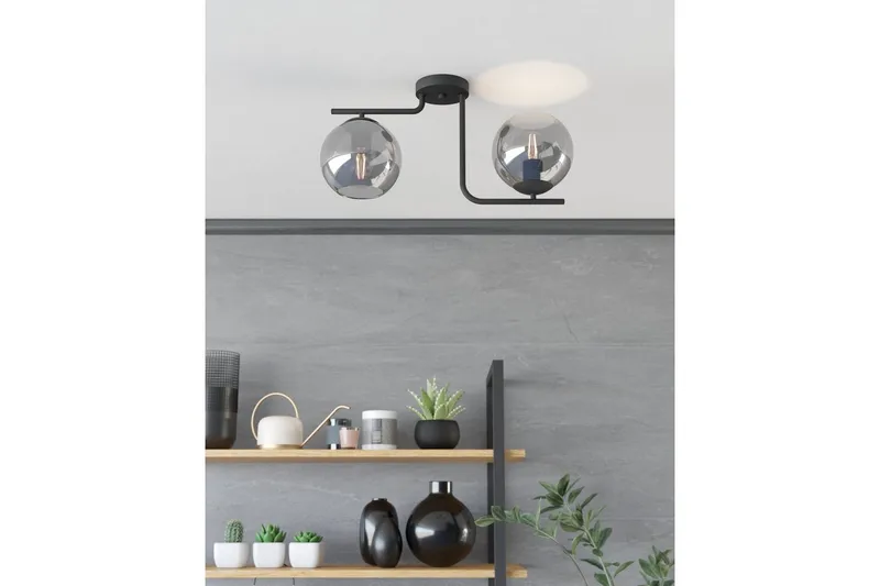 Kattovalaisin Eglo Marojales - Musta - Valaistus - Sisävalaistus & lamput - Erikoisvalaisin - Riisipaperivalaisin