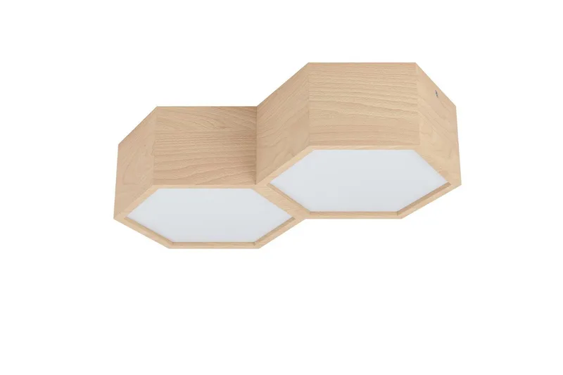 Kattovalaisin Eglo Mirlas 2 Lamppua, Valkoinen/Ruskea