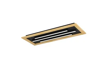 Kattovalaisin Eglo Tirrenara 780x305 mm - Musta/Ruskea - Valaistus - Sisävalaistus & lamput - Olohuoneen valaisin
