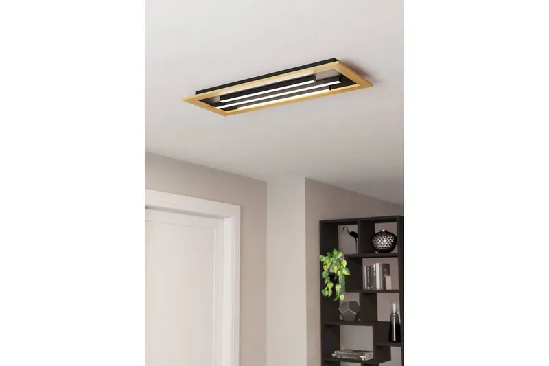 Kattovalaisin Eglo Tirrenara 780x305 mm - Musta/Ruskea - Valaistus - Sisävalaistus & lamput - Erikoisvalaisin - Tiffanylamppu