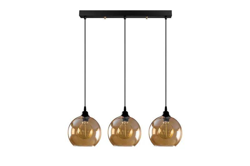 Kattovalaisin Elanorstead Kolme Kulta / Musta Vaakasuora - Kulta/Musta - Valaistus - Sisävalaistus & lamput - Erikoisvalaisin - Riisipaperivalaisin