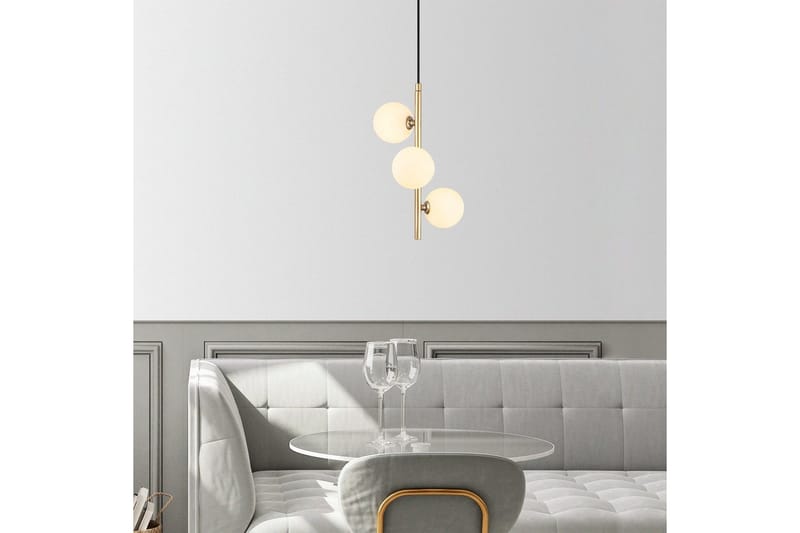 Kattovalaisin Elvon Kulta - Kulta - Valaistus - Sisävalaistus & lamput - Erikoisvalaisin - Riisipaperivalaisin