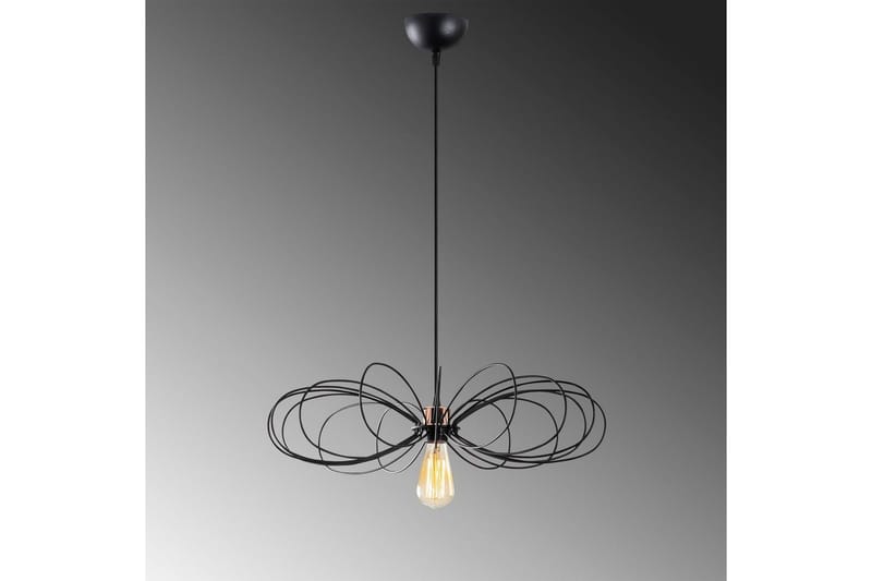 Kattovalaisin Emrith Musta - Musta - Valaistus - Sisävalaistus & lamput - Erikoisvalaisin - Riisipaperivalaisin