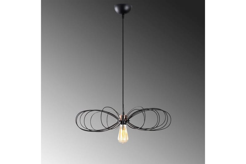 Kattovalaisin Emrith Musta - Musta - Valaistus - Sisävalaistus & lamput - Erikoisvalaisin - Riisipaperivalaisin