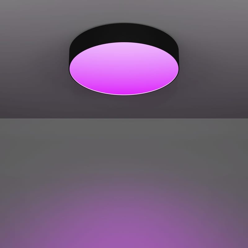 Kattovalaisin Gallizzi - Musta, 390 mm - Valaistus - Sisävalaistus & lamput - Erikoisvalaisin - Tiffanylamppu