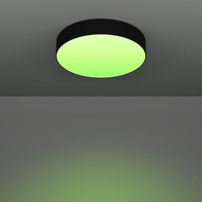 Kattovalaisin Gallizzi - Musta, 390 mm - Valaistus - Sisävalaistus & lamput - Erikoisvalaisin - Tiffanylamppu