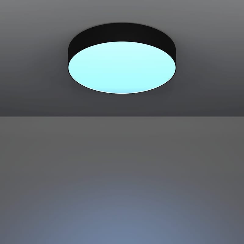 Kattovalaisin Gallizzi - Musta, 390 mm - Valaistus - Sisävalaistus & lamput - Erikoisvalaisin - Tiffanylamppu