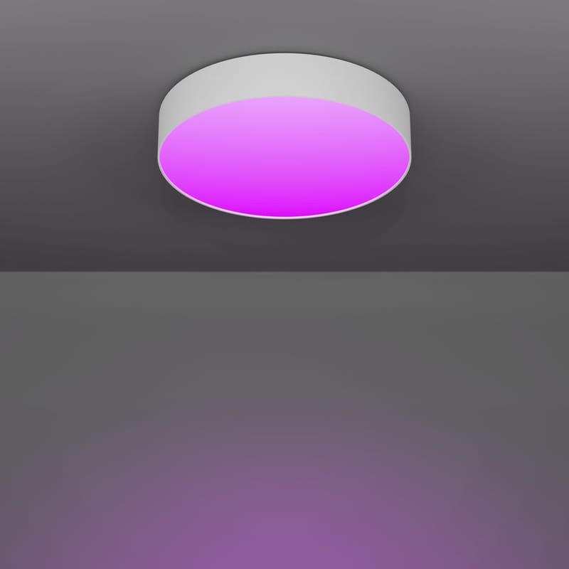 Kattovalaisin Gallizzi - Valkoinen, 390 mm - Valaistus - Sisävalaistus & lamput - Erikoisvalaisin - Tiffanylamppu