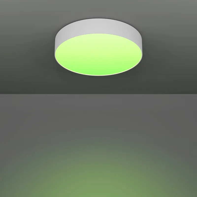 Kattovalaisin Gallizzi - Valkoinen, 390 mm - Valaistus - Sisävalaistus & lamput - Erikoisvalaisin - Tiffanylamppu