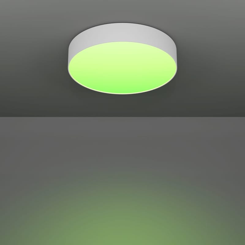 Kattovalaisin Gallizzi - Valkoinen, 390 mm - Valaistus - Sisävalaistus & lamput - Erikoisvalaisin - Tiffanylamppu