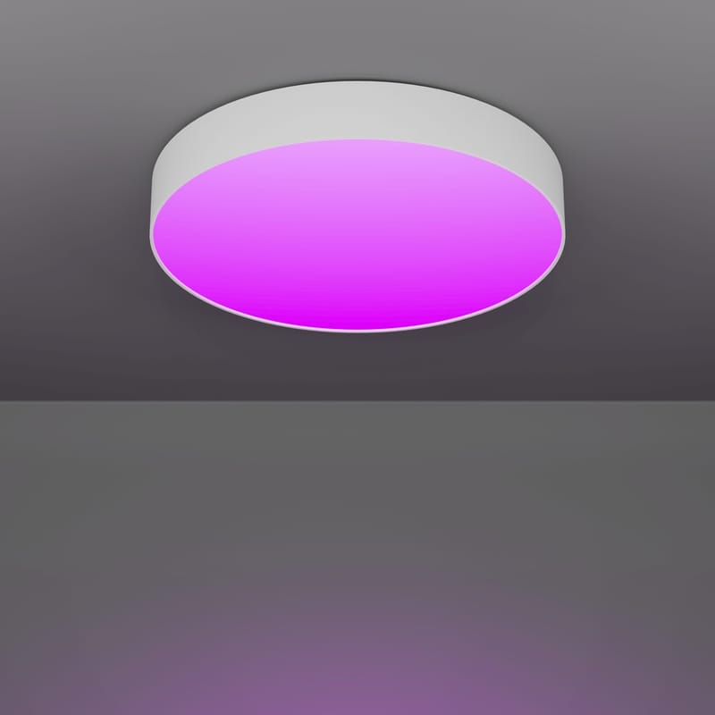 Kattovalaisin Gallizzi - Valkoinen, 490 mm - Valaistus - Sisävalaistus & lamput - Erikoisvalaisin - Tiffanylamppu