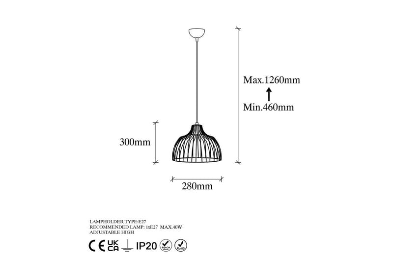 Kattovalaisin Gertie Kiiltävä Kulta - Kulta - Valaistus - Sisävalaistus & lamput - Erikoisvalaisin - Riisipaperivalaisin