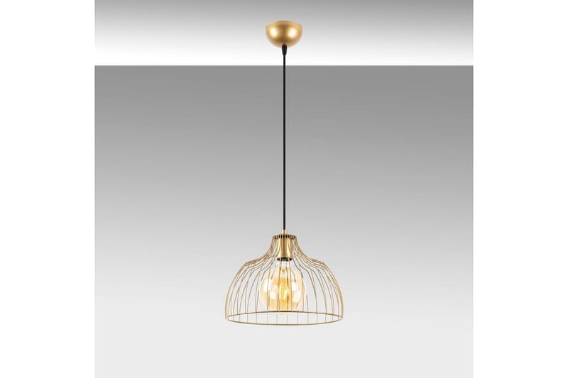 Kattovalaisin Gertie Kiiltävä Kulta - Kulta - Valaistus - Sisävalaistus & lamput - Erikoisvalaisin - Riisipaperivalaisin