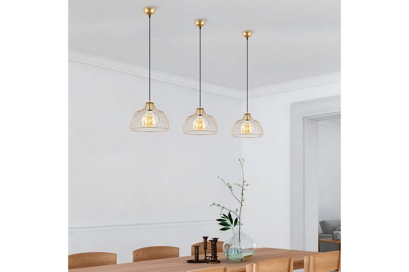 Kattovalaisin Gertie Kiiltävä Kulta - Kulta - Valaistus - Sisävalaistus & lamput - Erikoisvalaisin - Riisipaperivalaisin