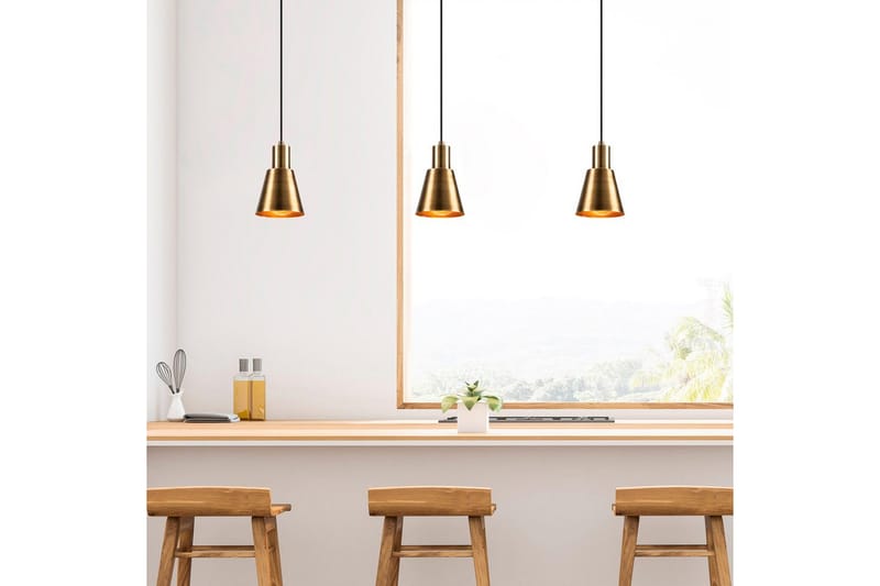 Kattovalaisin Gullis Kulta / Musta - Kulta - Valaistus - Sisävalaistus & lamput - Erikoisvalaisin - Riisipaperivalaisin