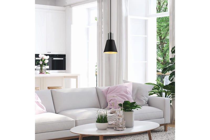 Kattovalaisin Gullis Musta / Nikkeli - Musta - Valaistus - Sisävalaistus & lamput - Erikoisvalaisin - Riisipaperivalaisin