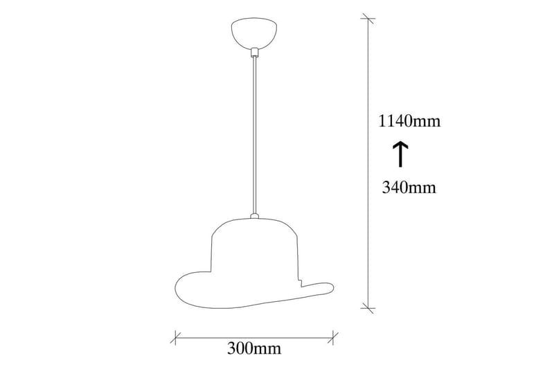 Kattovalaisin Hukle Musta - Musta - Valaistus - Sisävalaistus & lamput - Erikoisvalaisin - Riisipaperivalaisin