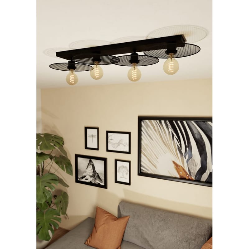 Kattovalaisin Ikeston - 33 cm - Valaistus - Sisävalaistus & lamput - Erikoisvalaisin - Tiffanylamppu