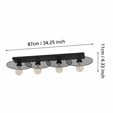 Kattovalaisin Ikeston - 33 cm - Valaistus - Sisävalaistus & lamput - Erikoisvalaisin - Tiffanylamppu