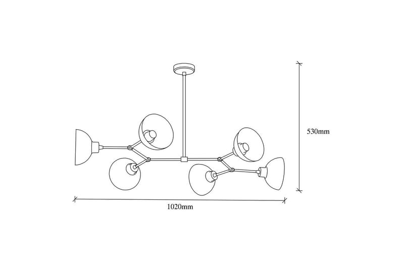 Kattovalaisin Ilmaremore Vintage - Monivärinen - Valaistus - Sisävalaistus & lamput - Erikoisvalaisin - Riisipaperivalaisin