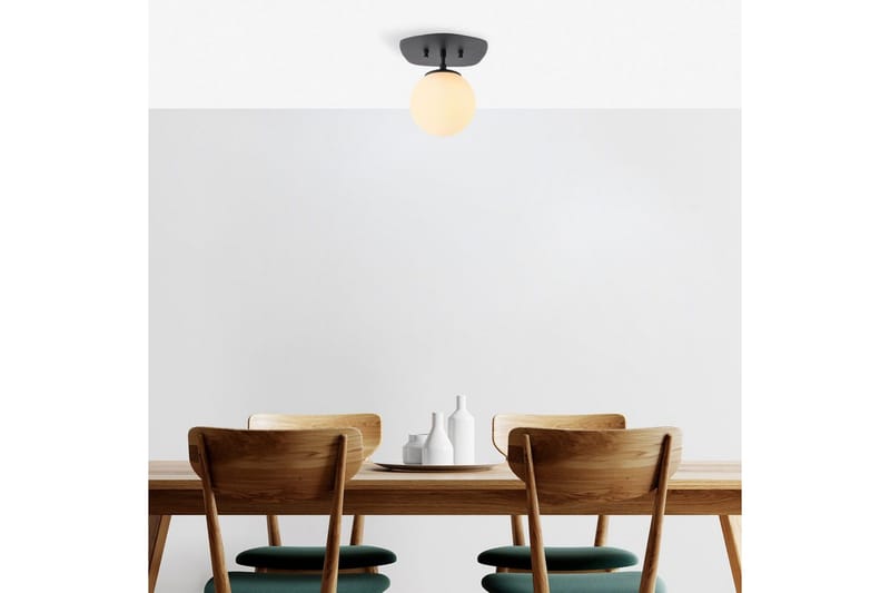 Kattovalaisin Kaivo (20 x 25 x 25 cm) Musta / Keltainen - Musta / Keltainen - Valaistus - Sisävalaistus & lamput - Erikoisvalaisin - Tiffanylamppu