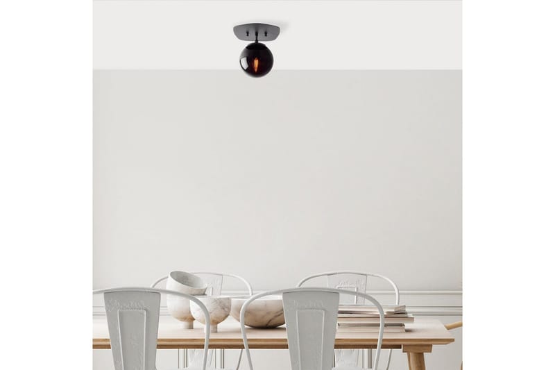 Kattovalaisin Kaivo (20 x 25 x 25 cm) Musta - Musta - Valaistus - Sisävalaistus & lamput - Erikoisvalaisin - Tiffanylamppu