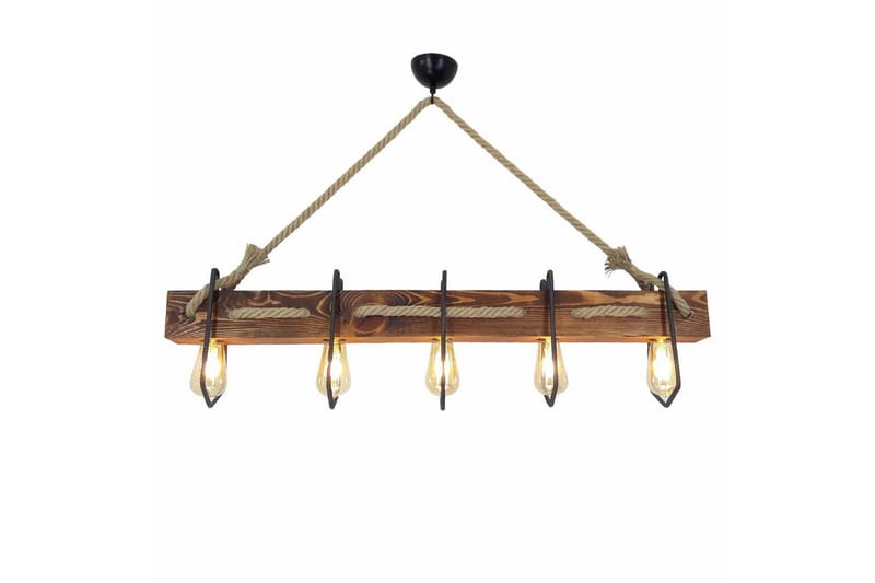 Kattovalaisin Kalldrun Pähkinäpuu - Pähkinäpuu - Valaistus - Sisävalaistus & lamput - Erikoisvalaisin - Riisipaperivalaisin