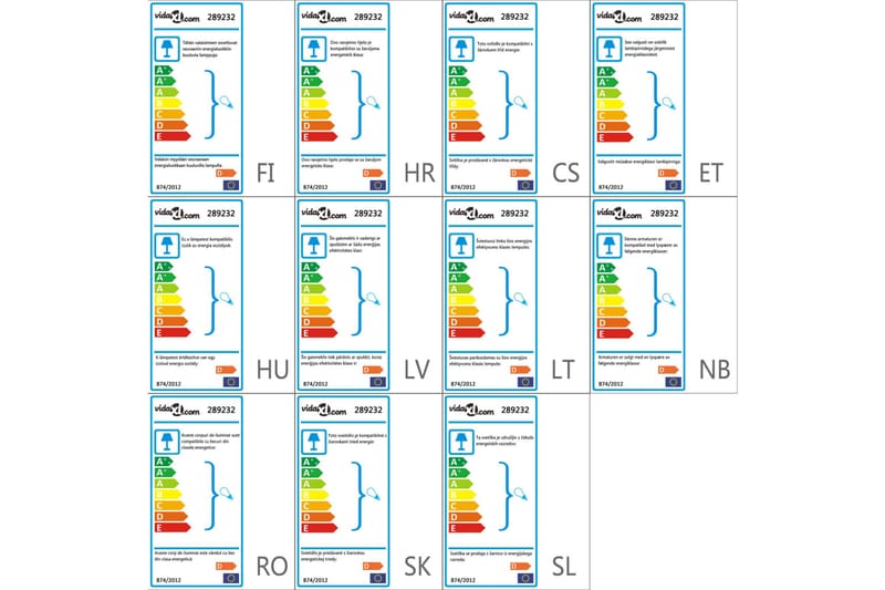 Kattovalaisin keraamisilla varjostimilla 3:lle E14 lampulle - Valaistus - Sisävalaistus & lamput - Erikoisvalaisin - Tiffanylamppu