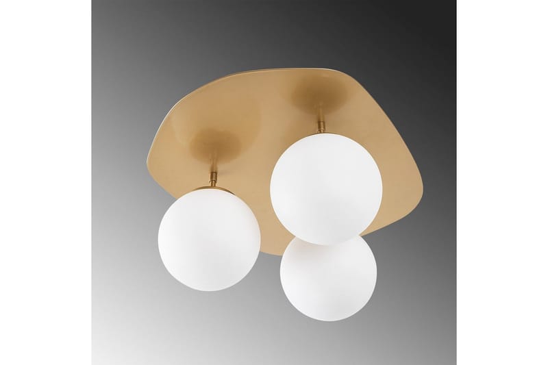 Kattovalaisin Kolminkertainen Kaivo Kulta - Kulta - Valaistus - Sisävalaistus & lamput - Erikoisvalaisin - Tiffanylamppu