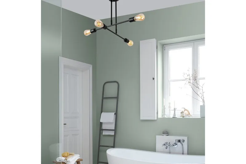 Kattovalaisin Kukka Musta - Musta - Valaistus - Sisävalaistus & lamput - Erikoisvalaisin - Tiffanylamppu