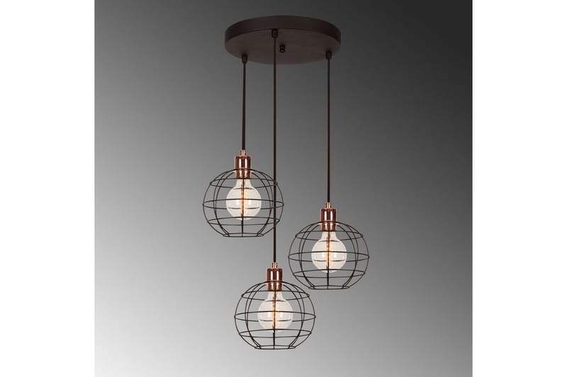 Kattovalaisin Majrulalini Musta Kolme pistorasiaa - Kolme pistorasiaa - Valaistus - Sisävalaistus & lamput - Erikoisvalaisin - Riisipaperivalaisin