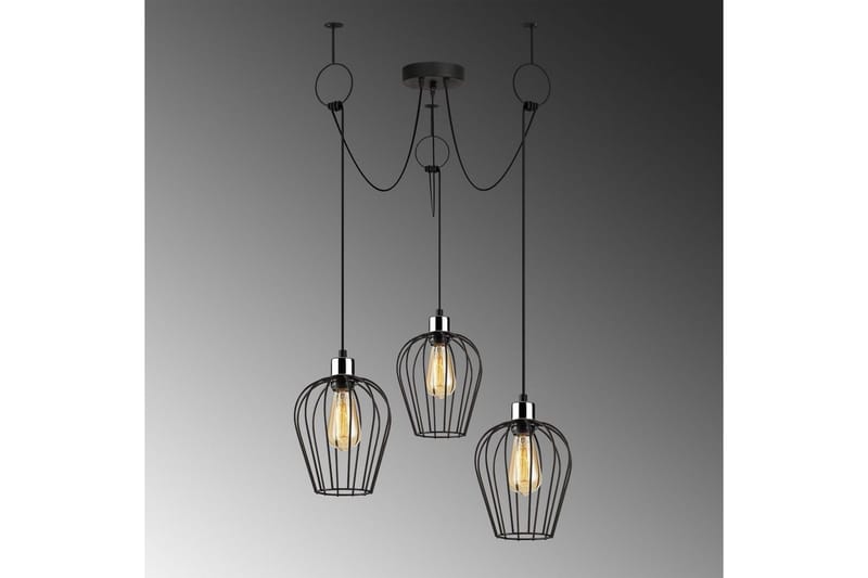 Kattovalaisin Majrulao Musta - Musta - Valaistus - Sisävalaistus & lamput - Erikoisvalaisin - Riisipaperivalaisin