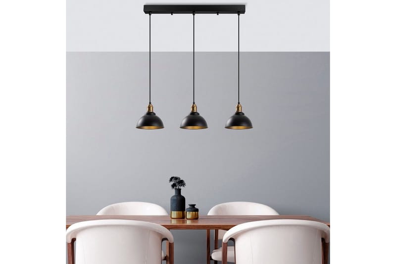 Kattovalaisin Masatsune Kolme Musta / Antiikki - Musta / Antiikki - Valaistus - Sisävalaistus & lamput - Erikoisvalaisin - Riisipaperivalaisin