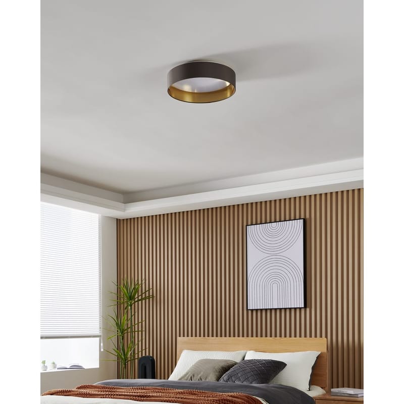 Kattovalaisin Maserlo - Cappuccino/Kulta - Valaistus - Sisävalaistus & lamput - Erikoisvalaisin - Tiffanylamppu