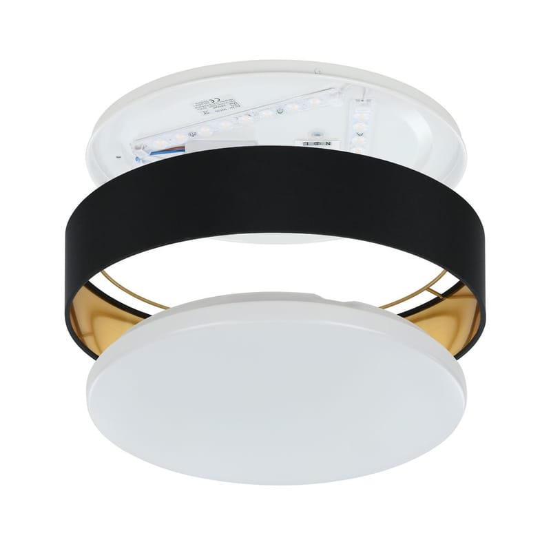 Kattovalaisin Maserlo - Musta/Kulta - Valaistus - Sisävalaistus & lamput - Erikoisvalaisin - Tiffanylamppu