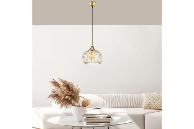 Kattovalaisin Meron Yksi Kiiltävä Kulta - Kulta - Valaistus - Sisävalaistus & lamput - Erikoisvalaisin - Riisipaperivalaisin