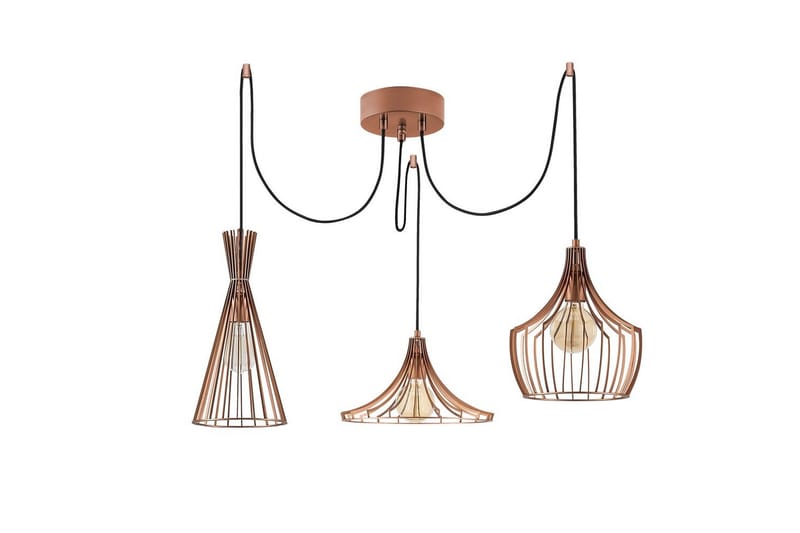 Kattovalaisin Mesopotamia Kupari - Kupari - Valaistus - Sisävalaistus & lamput - Erikoisvalaisin - Riisipaperivalaisin