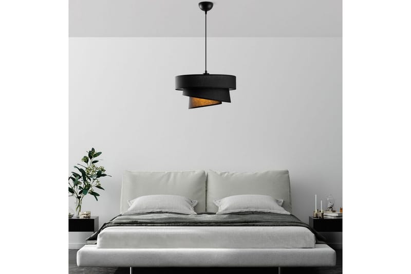 Kattovalaisin Miwako Musta - Musta - Valaistus - Sisävalaistus & lamput - Erikoisvalaisin - Riisipaperivalaisin