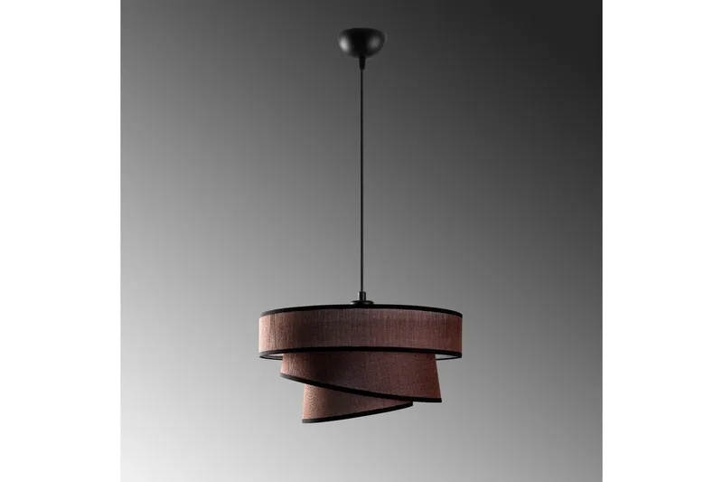 Kattovalaisin Miwako Tummanruskea - Tummanruskea - Valaistus - Sisävalaistus & lamput - Erikoisvalaisin - Riisipaperivalaisin