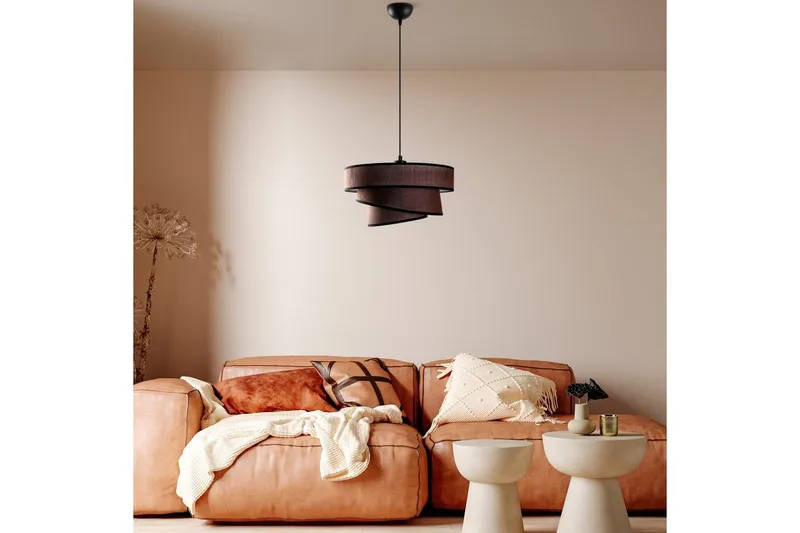 Kattovalaisin Miwako Tummanruskea - Tummanruskea - Valaistus - Sisävalaistus & lamput - Erikoisvalaisin - Riisipaperivalaisin