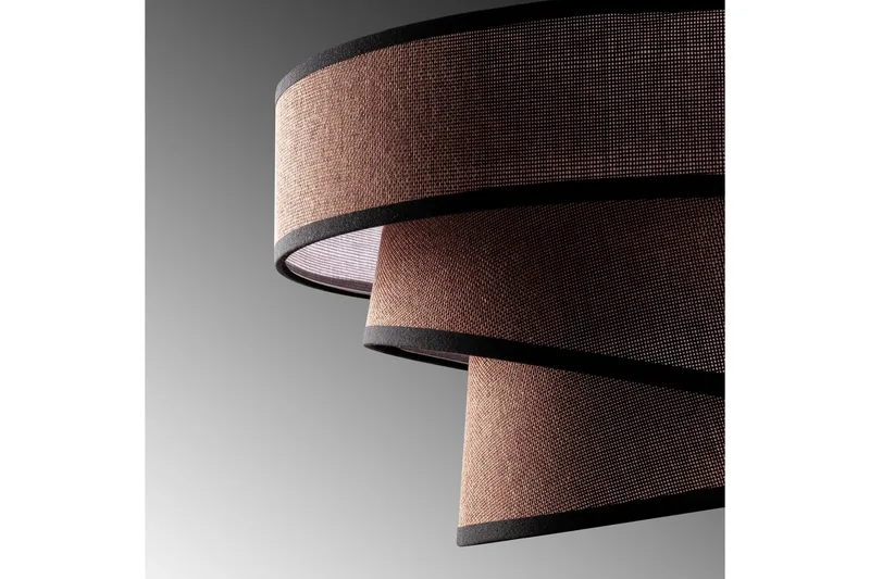Kattovalaisin Miwako Tummanruskea - Tummanruskea - Valaistus - Sisävalaistus & lamput - Erikoisvalaisin - Riisipaperivalaisin
