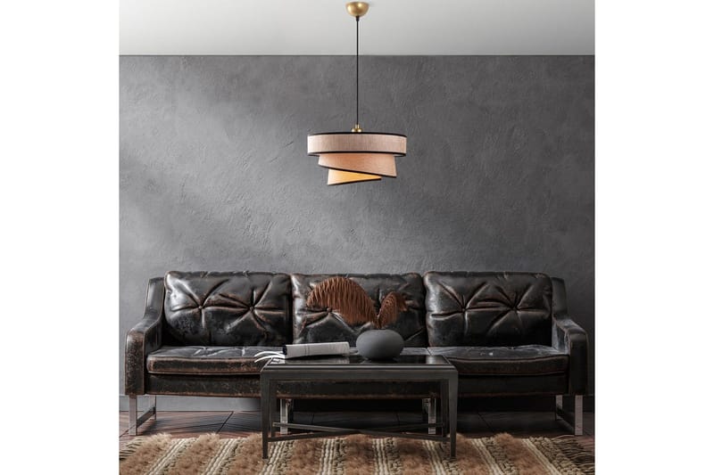 Kattovalaisin Miwako Vaaleanruskea - Vaaleanruskea - Valaistus - Sisävalaistus & lamput - Erikoisvalaisin - Riisipaperivalaisin