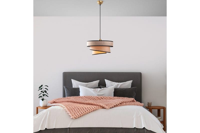 Kattovalaisin Miwako Vaaleanruskea - Vaaleanruskea - Valaistus - Sisävalaistus & lamput - Erikoisvalaisin - Riisipaperivalaisin