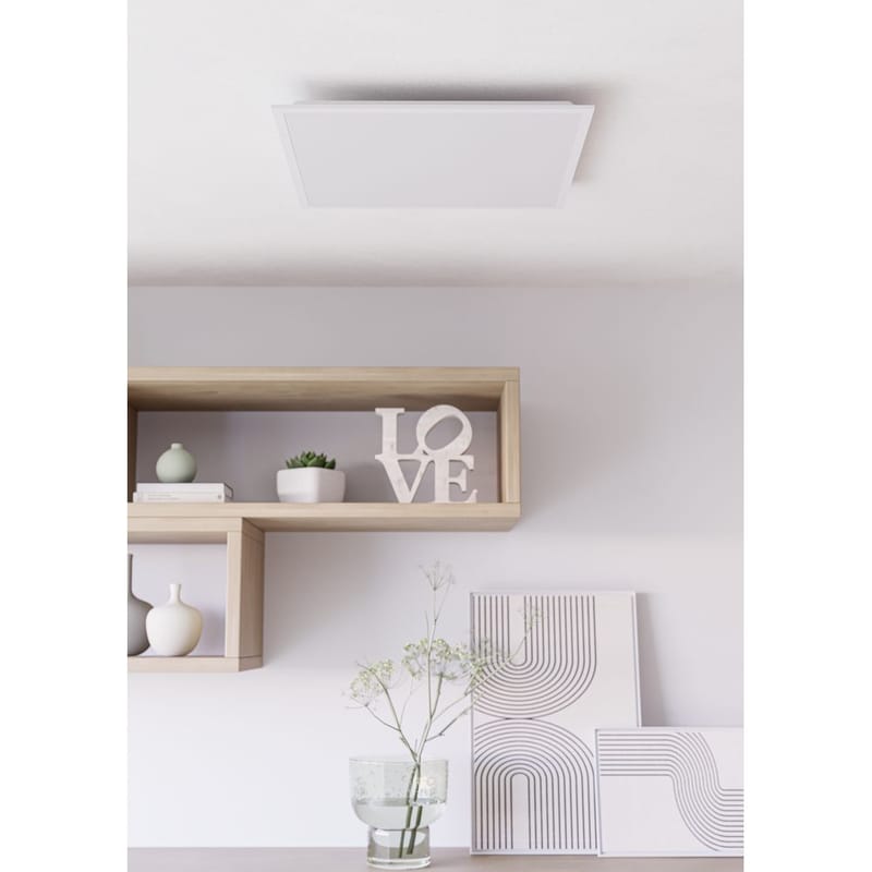 Kattovalaisin Moradillo - Valkoinen, 595x595 mm - Valaistus - Sisävalaistus & lamput - Erikoisvalaisin - Tiffanylamppu