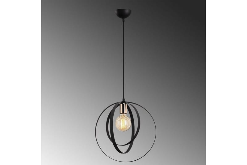 Kattovalaisin Munel Musta - Musta - Valaistus - Sisävalaistus & lamput - Erikoisvalaisin - Riisipaperivalaisin