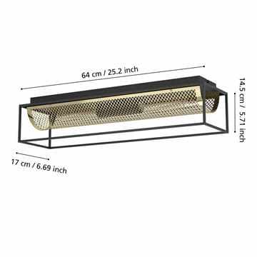 Kattovalaisin Nohales - 17 cm - Valaistus - Sisävalaistus & lamput - Olohuoneen valaisin